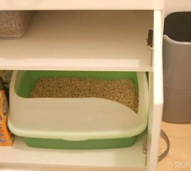 ways to hide cat litter box