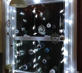 winter wonderland window display
