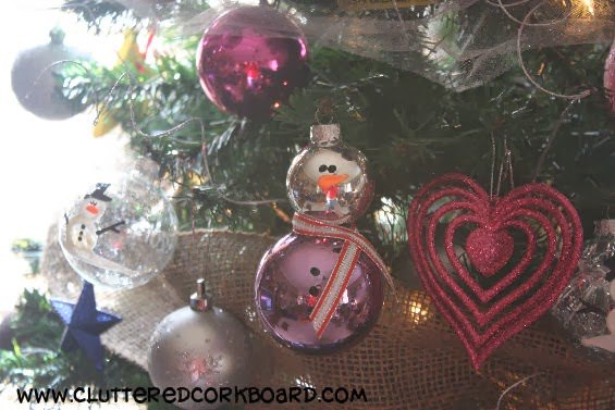 fun diy snowman christmas ornament, christmas decorations, seasonal holiday decor