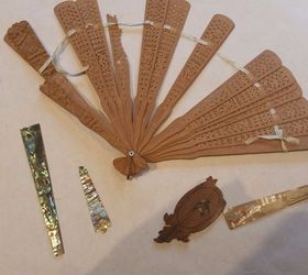 ideas for repurposing old hand fans