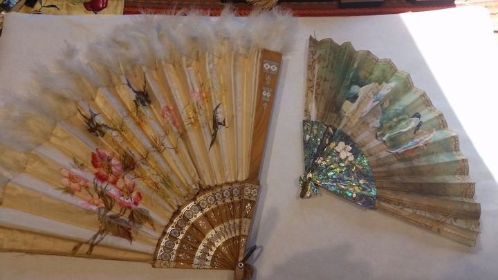 ideas for repurposing old hand fans