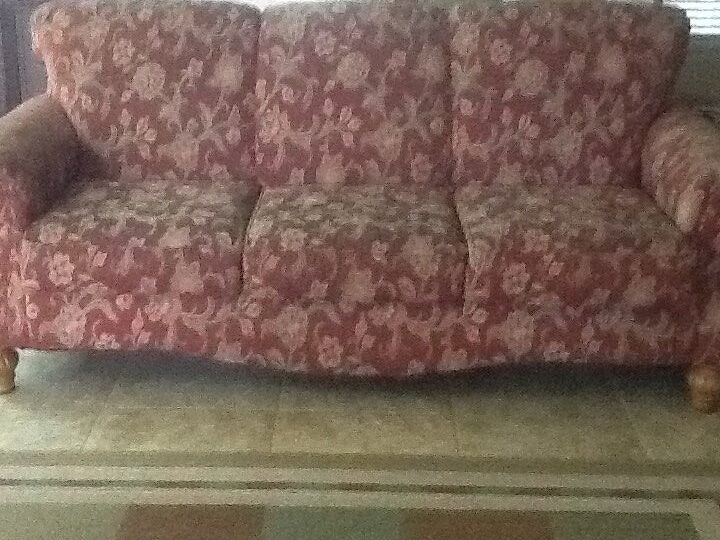 q floral sofa advice