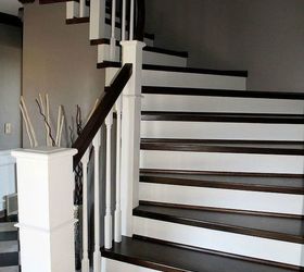 staircase curved remodel carpet stairs without diy contractor renovation rid start remodelaholic handrail hometalk hiring