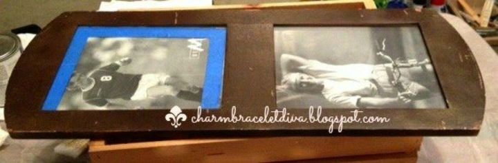 thrift store christmas decorating