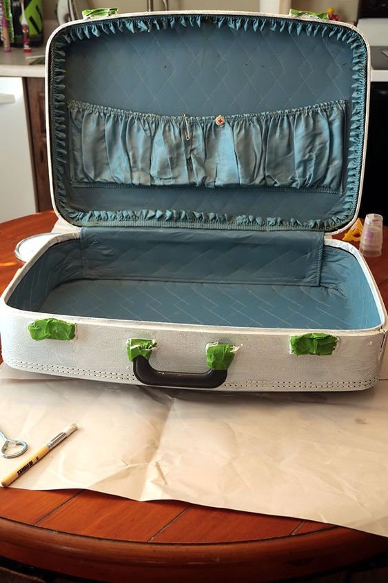 cambio de imagen de una maleta antigua