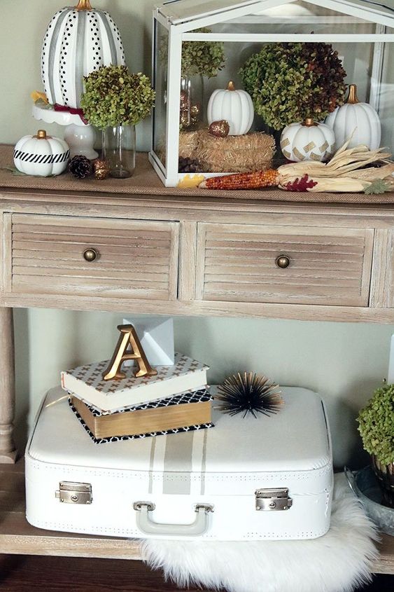 antique suitcase makeover, repurposing upcycling