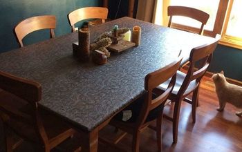 Leather-look Table Top
