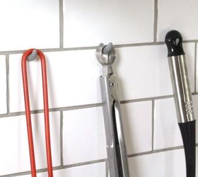 the easiest way to hang anything on your walls without using a drill , tools