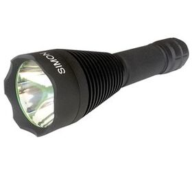 a cree led flashlight with multiple functions