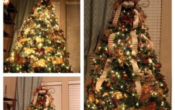 Cómo decorar un árbol de Navidad con malla decorativa + tutorial de lazo