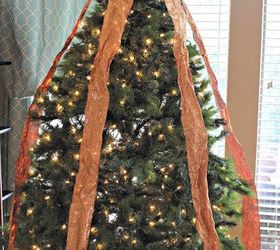 How To Decorate A Christmas Tree With Deco Mesh Bow Topper