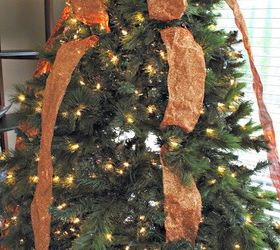How To Decorate A Christmas Tree With Deco Mesh Bow Topper