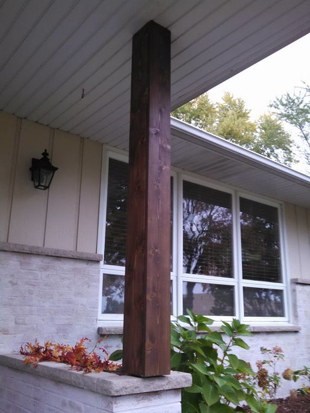 update those boring posts outside your home