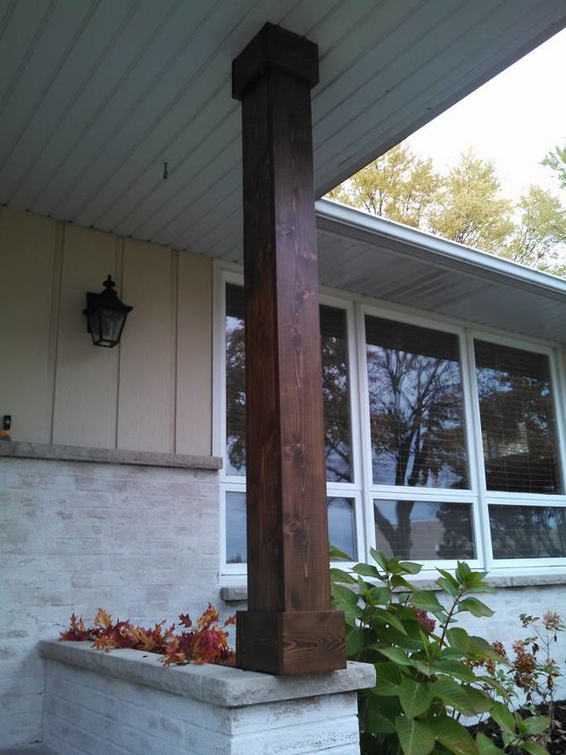 update those boring posts outside your home