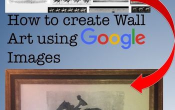 Crear arte de pared utilizando la búsqueda de imágenes de Google