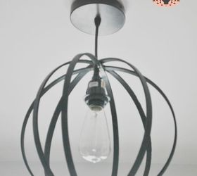 DIY Orb Light Fixture