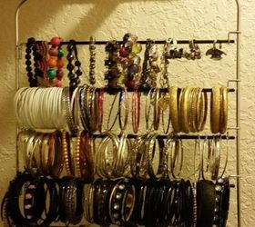 DIY jewelry organizer