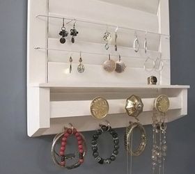 21 jewelry organizing ideas that are better than a jewelry box, This reclaimed window shutter