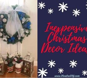 inexpensive christmas decor ideas , christmas decorations, home decor