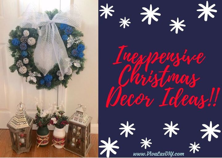 inexpensive christmas decor ideas , christmas decorations, home decor