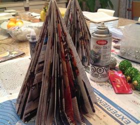 Magazine Christmas Trees Hometalk