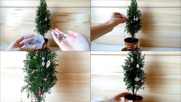 Decorating a MINI Christmas Tree  Cute DIY Tiny Ornaments  by Fluffy