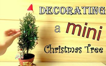 Decorating a MINI Christmas Tree | Cute DIY Tiny Ornaments | by Fluffy