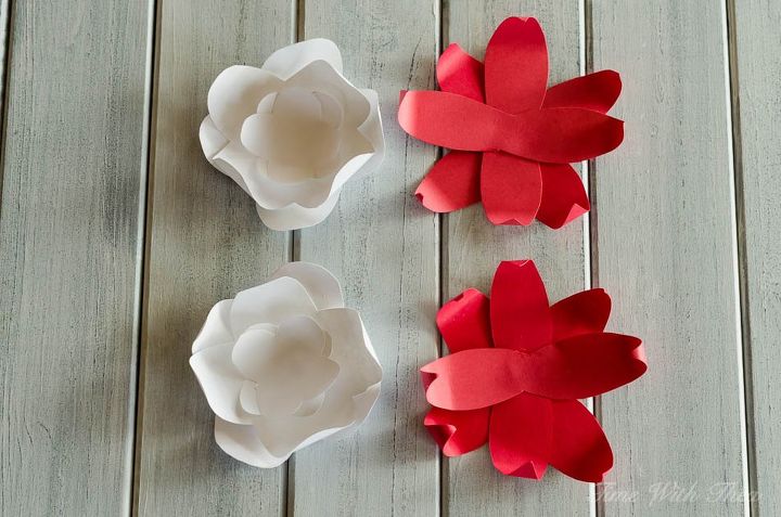 faa lindas coroas de flores de natal em 3d com papel cartolina