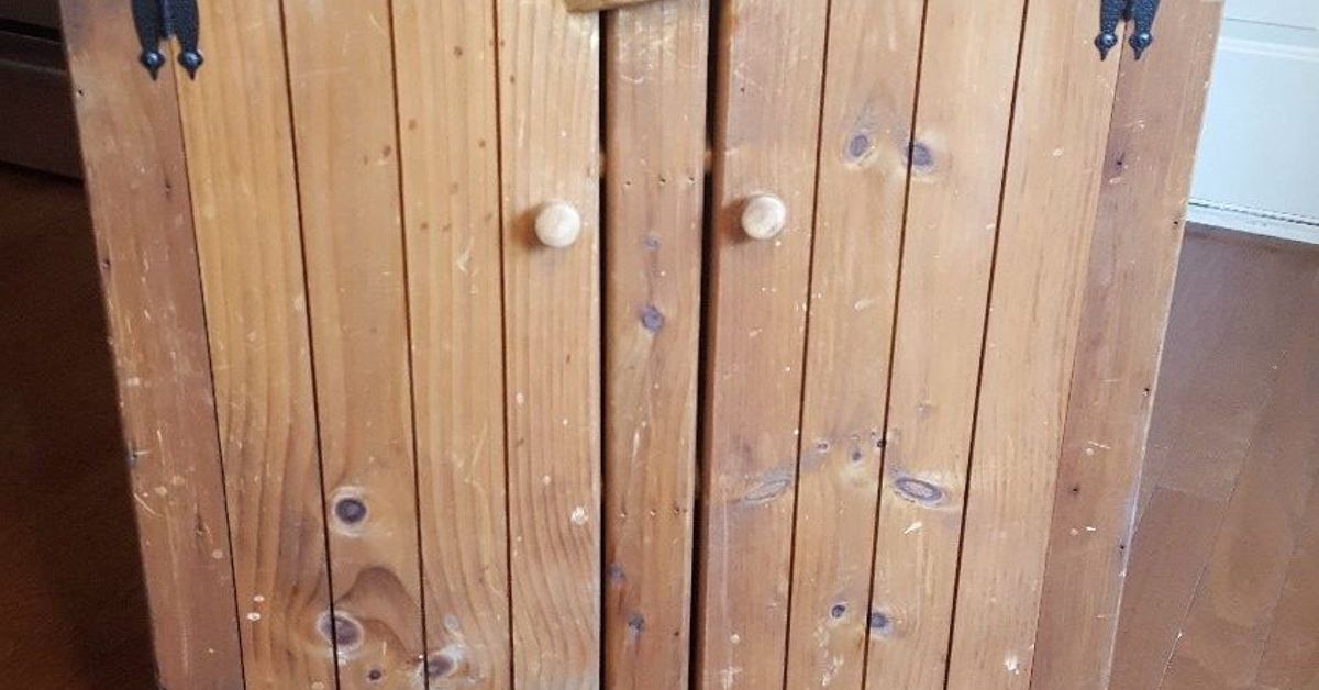 Amish Jelly Cabinet Makeover Hometalk