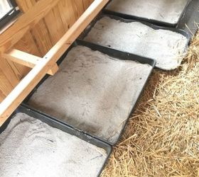 cleaning chicken coop poop idea, 24x24 rabbit cage liners filled with litter