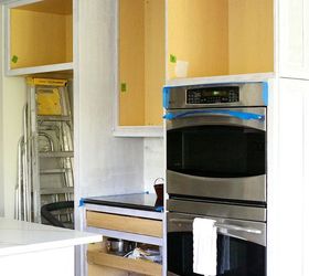 white painted cabinets simplify a kitchen renovation, kitchen cabinets, kitchen design