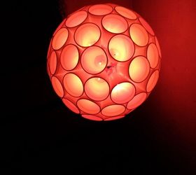 best diy home decor light ball using thermocol glasses