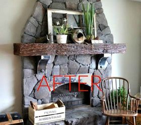 10 jaw dropping fireplace makeovers we can t stop looking at, After An elegant and fantastic focal point