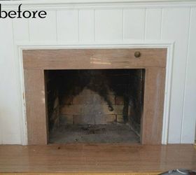 10 jaw dropping fireplace makeovers we can t stop looking at, Before A soot covered and rusted area