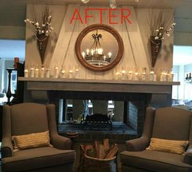 10 jaw dropping fireplace makeovers we can t stop looking at, After A high end and designer fireplace