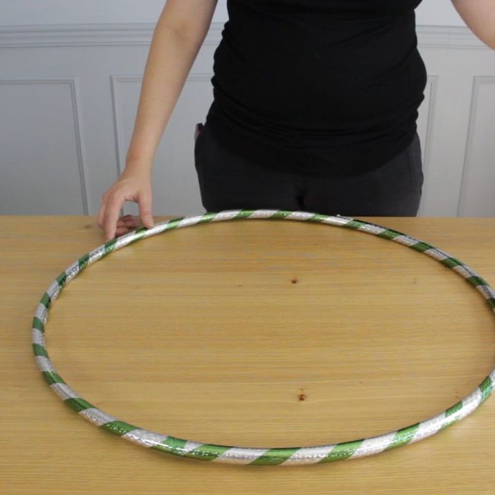hula hoop christmas chandelier, lighting