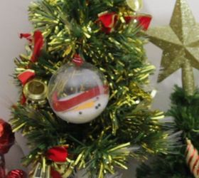 melted snowman ornaments, christmas decorations, seasonal holiday decor