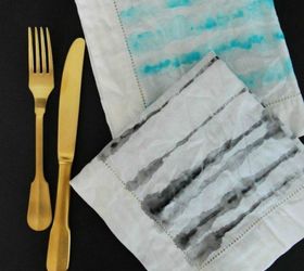 s 18 diy christmas gift ideas you ll want to keep for your home, home decor, This hand painted watercolor napkin