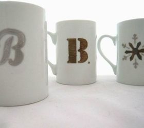 s 18 diy christmas gift ideas you ll want to keep for your home, home decor, These personalized coffee mugs