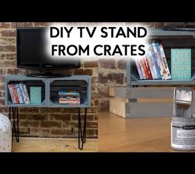 Soporte de TV DIY a partir de cajas