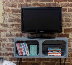 diy tv from crates