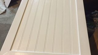 Bead Board As Facing On Kitchen Cabinets Hometalk