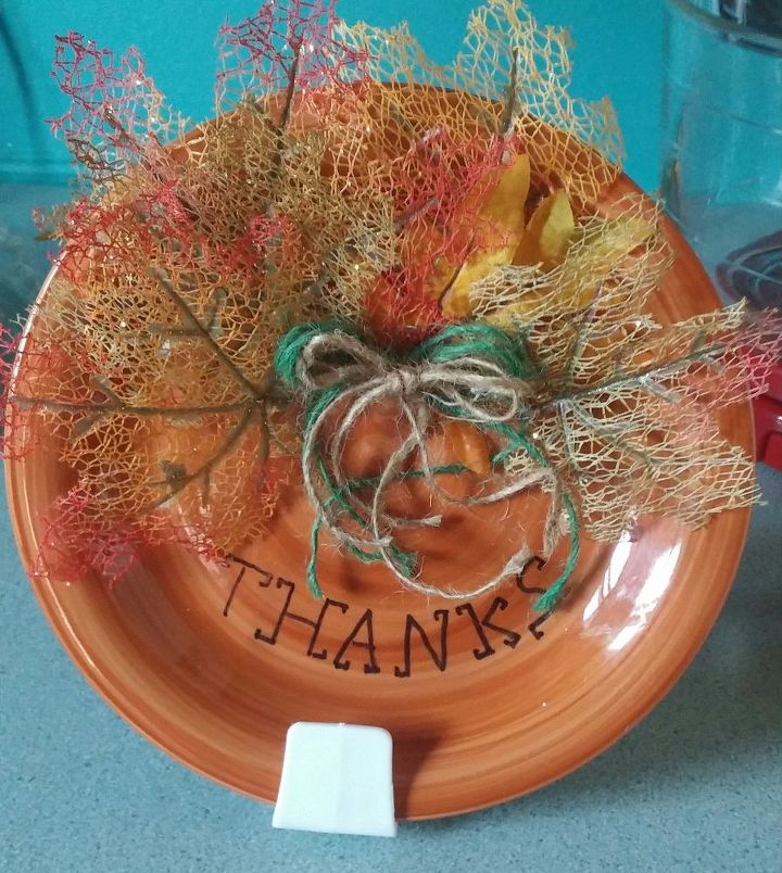  give thanks plates