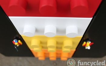 Como fazer um guarda-roupa/vestiário de Lego