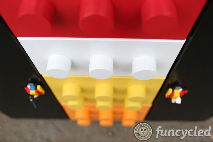 how to make a lego cabinet dresser, how to, kitchen cabinets, kitchen design, painted furniture