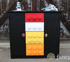 how to make a lego cabinet dresser, how to, kitchen cabinets, kitchen design, painted furniture