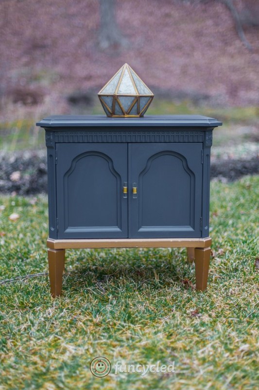 Gold Dipped Navy Dresser Set Hometalk