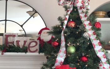 How To Tie a Christmas Bow With 1-Sided Ribbon