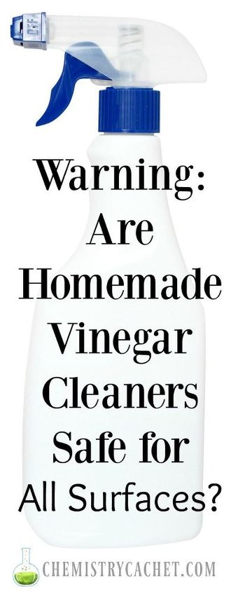 advertencia son los limpiadores caseros con vinagre seguros para todas las