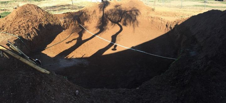 can t commit to an inground pool so we improvised